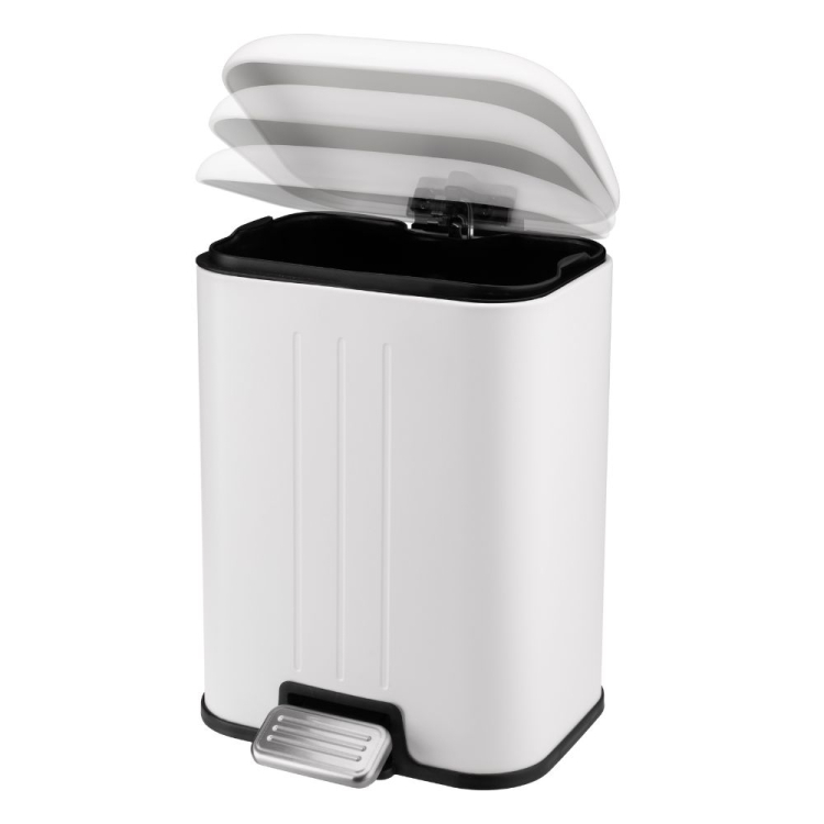 Kosz łazienkowy na śmieci NUBO 5L biały